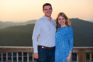 Robinson Engagement Photo at McCloud Mountain. The answer was YES.