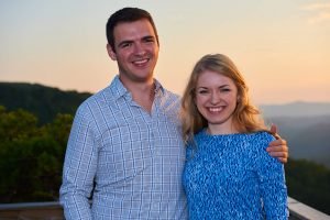 Robinson Engagement Photo at McCloud Mountain.