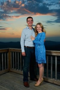 Robinson Engagement Photo at McCloud Mountain.