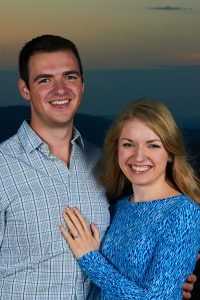 Robinson Engagement Photo at McCloud Mountain.